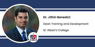St. Albert's College, Dean Training and Development: Dr. Jithin Benedict Interview